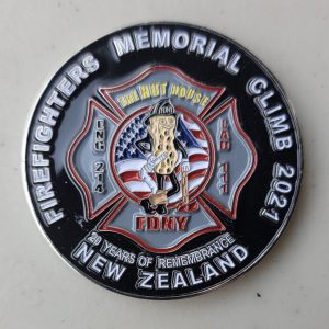 FIREFIGHTERS MEMORIAL CLIMB 2021 - Challenge Coin