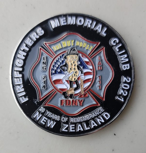 FIREFIGHTERS MEMORIAL CLIMB 2021 - Challenge Coin