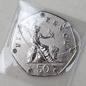 FIFTY PENCE - Challenge Coin
