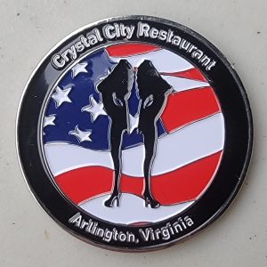 CRYSTAL CITY RESTAURANT - Challenge Coin