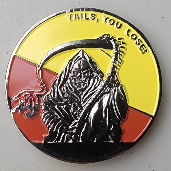 29AS - REAPER - CHALLENGE COIN