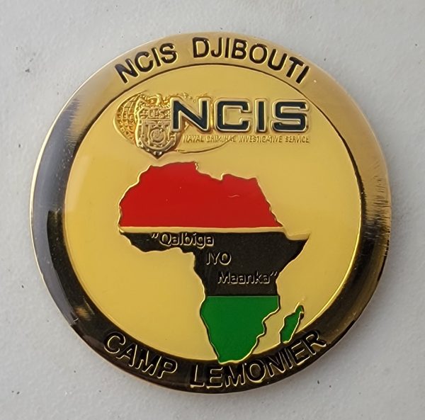 NCIS - DJIBOUTI - Challenge Coin
