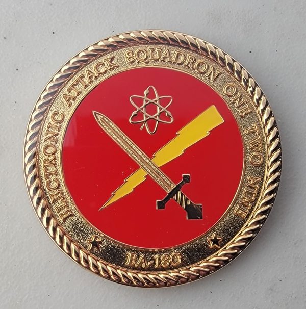 ELECTRONIC ATTACK SQUADRON 132 - Challenge Coin