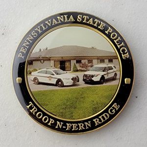 PENNSYLVANIA STATE POLICE - TROOP N FERN RIDGE - Challenge Coin