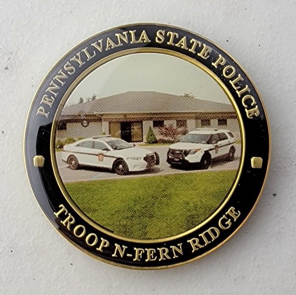 PENNSYLVANIA STATE POLICE - TROOP N FERN RIDGE - Challenge Coin