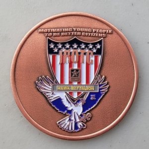 HAWK BATTALION - JROTC - Challenge Coin