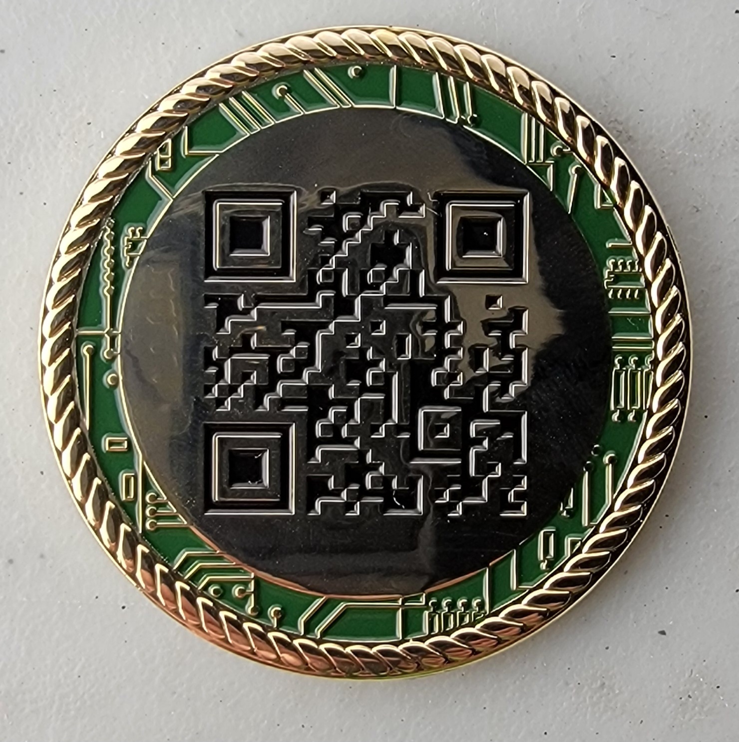 NAVY CRYPTOLOGICAL WARFARE DEVELOPMENT GROUP - Challenge Coin - Image 2
