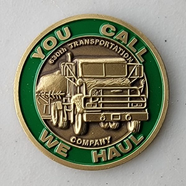 630TH TRANSPORTATION COMPANY - Challenge Coin