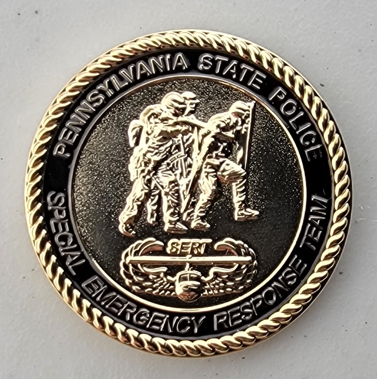PENNSYLVANIA STATE POLICE - SERT - Challenge Coin - Image 2