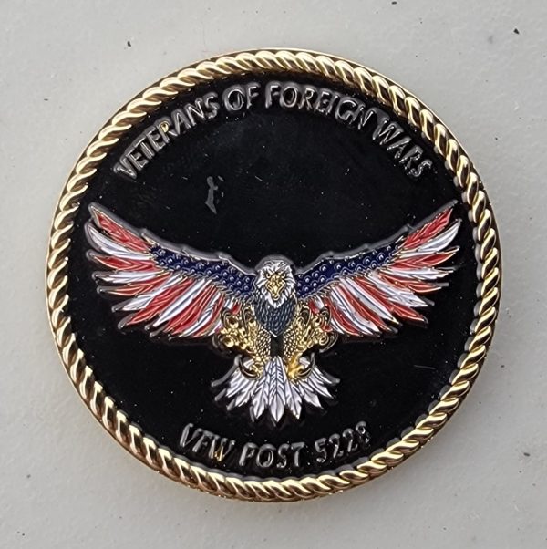 VFW POST 5228 - Challenge Coin