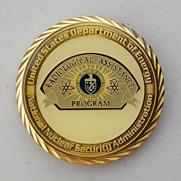 DOE - RADIOLOGICAL ASSISTANCE PROGRAM - RAPTER - Challenge Coin