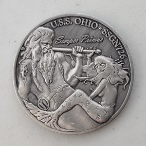 USS OHIO - SSGN726 - Challenge Coin