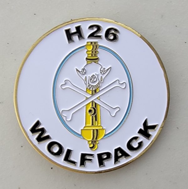 H26 - WOLFPACK - Challenge Coin