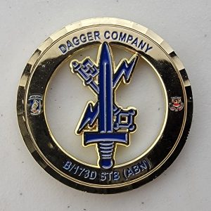 DAGGER COMPANY - B/173D STB (ABN) - Challenge Coin