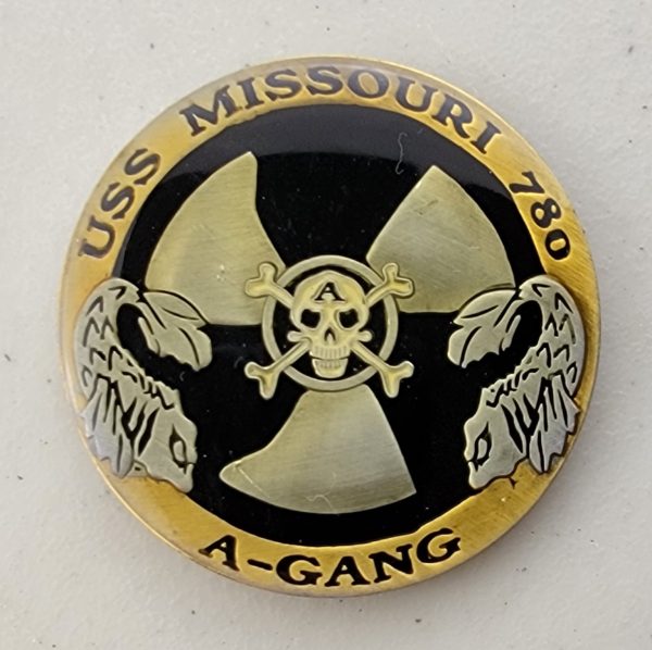 USS MISSOURI - SSN 780 - A-GANG - Challenge Coin