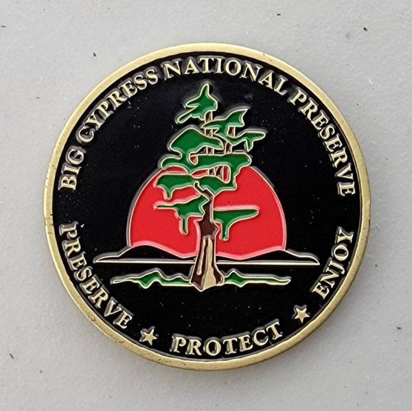 NPS - BIG CYPRESS NATIONAL PERSERVE - Challenge Coin