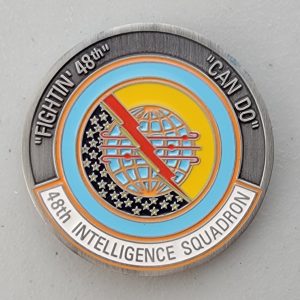 48th INTELLIGENCE SQUADRON - Challenge Coin