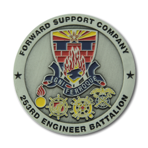 253RD ENGINEER BATTALION - Challenge Coin