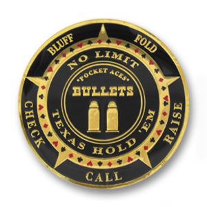 BULLETS - POKER CARD GUARD