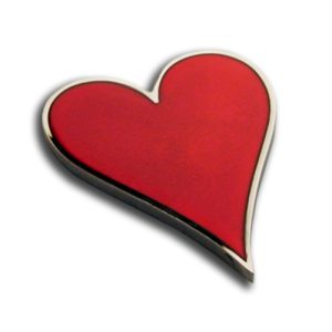 HEART - POKER CARD GUARD