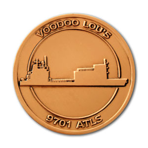 VOODOO LOU'S - 9701 ATLS - Challenge Coin