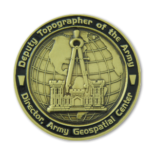 DEPUTY TOPOGRAPHER - ARMY - Challenge Coin