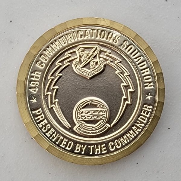 49th COMMUNICATIONS SQUADRON - Challenge Coin