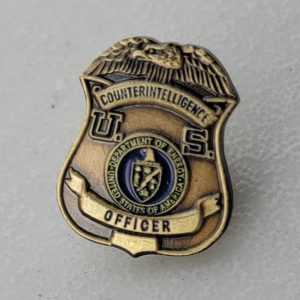 DOE - SNL - BADGE - OFFICER - Lapel Pin