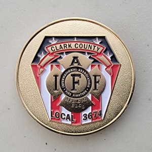 CLARK COUNTY, WA - FIRE DISTRICT - Challenge Coin
