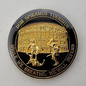 MARINE SECURITY GUARD DETACHMENT - ROME, ITALY - Challenge Coin