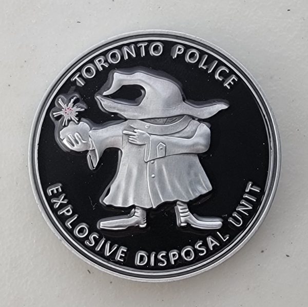 TORONTO POLICE - EXPLOSIVE DISPOSAL UNIT - Challenge Coin