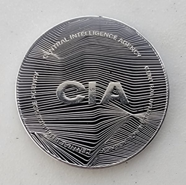 CIA - NEW LOGO - Challenge Coin