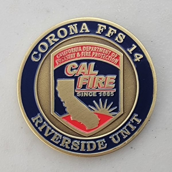 CAL FIRE - ROUGH RIDERS - Challenge Coin