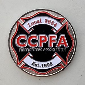 CATHEDRAL CITY PROFESSIONAL FIREFIGHTERS - Challenge Coin