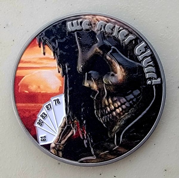 NUCLEAR CAPABILITIES DIRECTORATE - UV Print - Challenge Coin