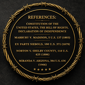 THIS PROPERTY IS PROTECTED BY THE UNITED STATES CONSTITUTION - Challenge Coin - Image 2