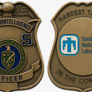 DOE - SNL - BADGE - Challenge Coin