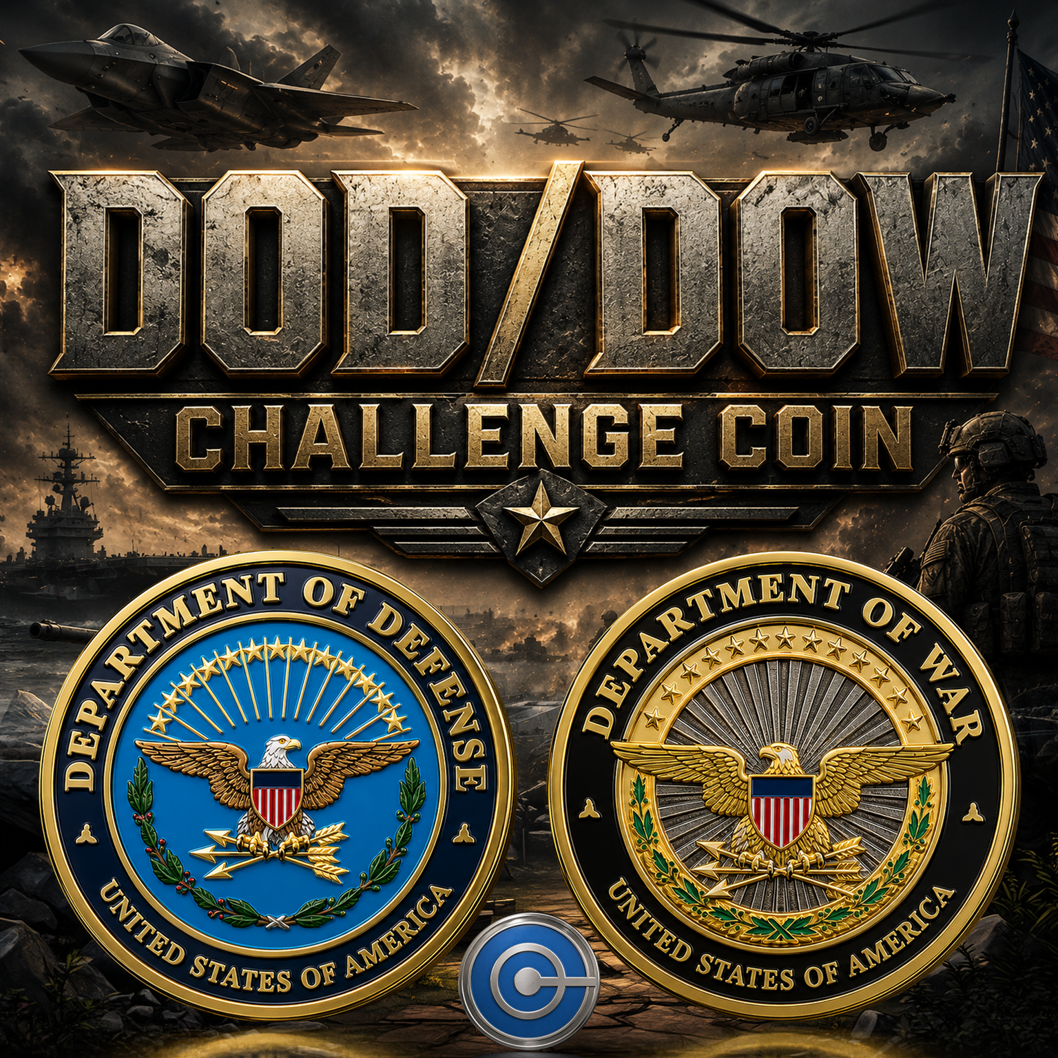 DOD/DOW Challenge Coin